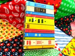 1962 BARBIE DOLL CARDBOARD DOLLHOUSE BOOKS FOR BOOKCASE SOLO